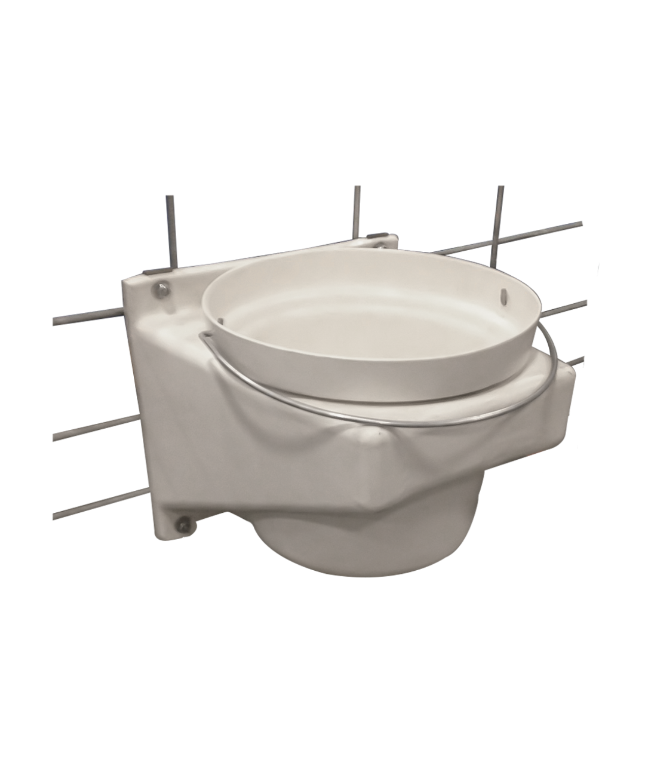 Single Fence Mount Pail Holder image 1