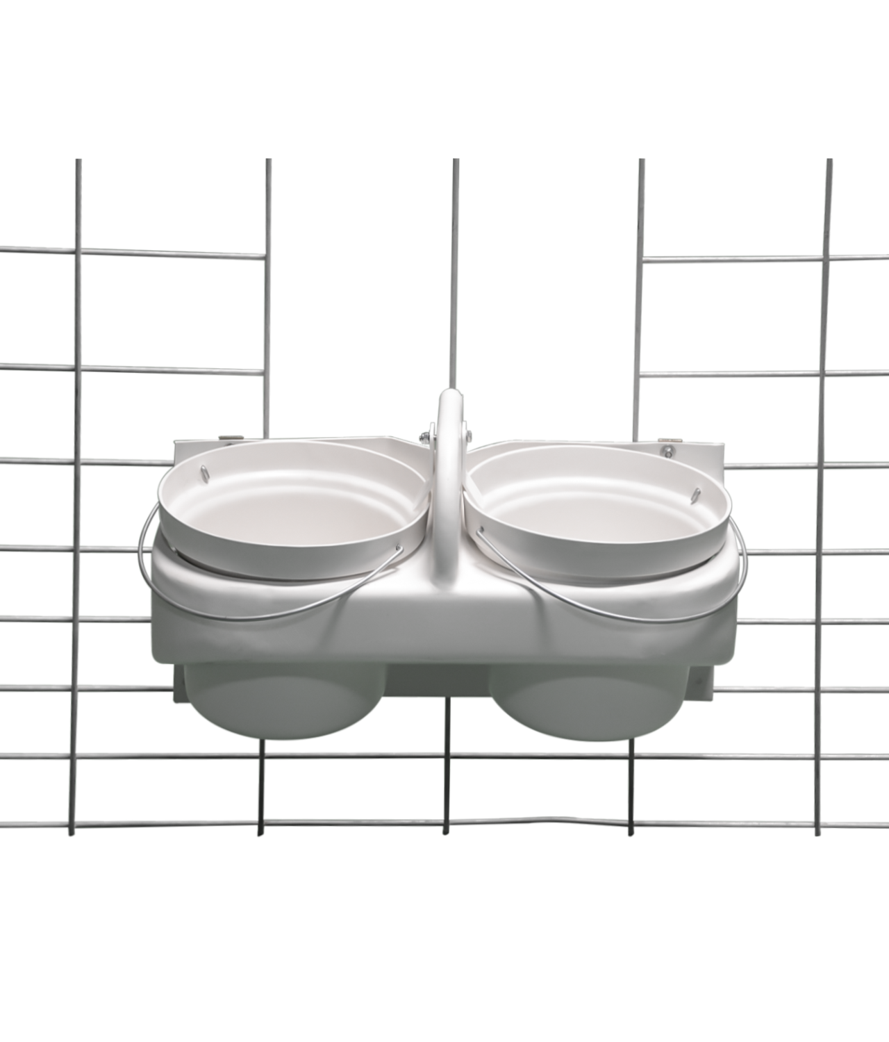Double Fence Mount Pail Holder image 1