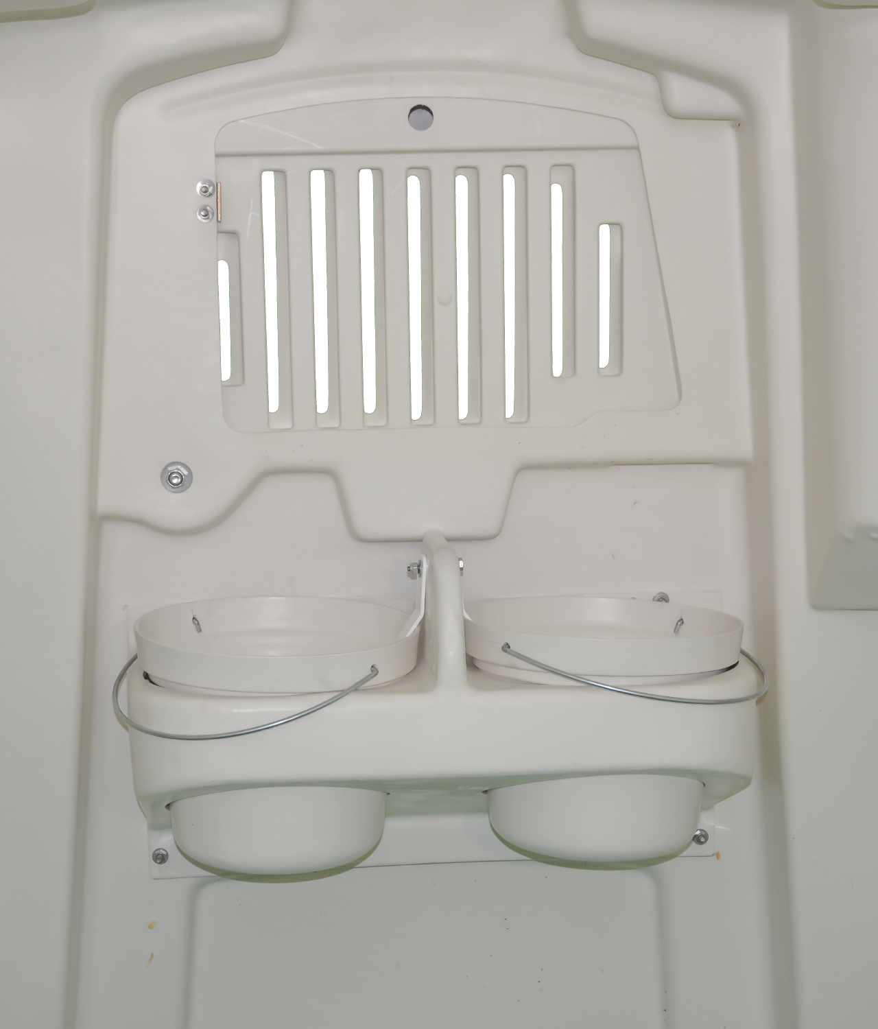 Double Fence Mount Pail Holder image 2